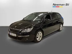Svart Begagnad 2016 Peugeot 308 Active Kombi | 94 700 kr (Marknadspris)