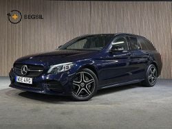 Mörkblå Begagnad 2021 Mercedes C300e AMG line Kombi | 328 900 kr (Superpris)