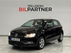 Svart Begagnad 2016 VW Polo Halvkombi | 99 900 kr (Bra pris)