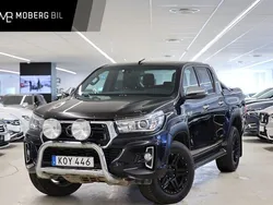 Svart Begagnad 2019 Toyota HiLux Premium Pickup | 449 900 kr (Dyr)