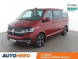 Röd Begagnad 2020 VW Multivan Highline Van | 504 000 kr (Marknadspris)