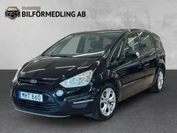 Svart Begagnad 2012 Ford S-MAX Sport Minibuss | 89 800 kr (Marknadspris)