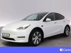 Vit Begagnad 2021 Tesla Model Y Long Range AWD SUV | 398 900 kr
