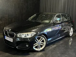 Svart Begagnad 2016 BMW 118 M Sport Halvkombi | 134 500 kr (Marknadspris)