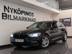 Svart Begagnad 2018 BMW 520 Sport Line Kombi | 214 900 kr (Lite dyr)