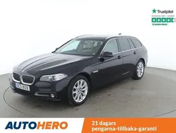 Svart Begagnad 2016 BMW 520 Kombi | 210 000 kr (Marknadspris)
