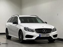 Vit Begagnad 2016 Mercedes E220 AMG Kombi | 164 900 kr (Marknadspris)