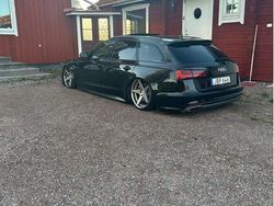Svart Begagnad 2017 Audi A6 S-Line Kombi | 215 000 kr (Dyr)