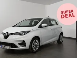 Vit Begagnad 2020 Renault Zoe Zen Halvkombi | 139 500 kr (Marknadspris)
