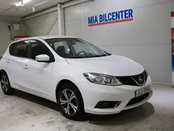 Vit Begagnad 2015 Nissan Pulsar Halvkombi | 95 000 kr (Marknadspris)