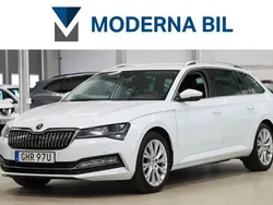 Vit Begagnad 2021 Skoda Superb Style Kombi | 187 900 kr (Bra pris)