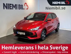 Röd Ny 2024 MG MG3 Luxury Halvkombi | 269 990 kr (Marknadspris)