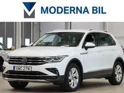 Vit Begagnad 2021 VW Tiguan Elegance SUV | 329 400 kr (Lite dyr)