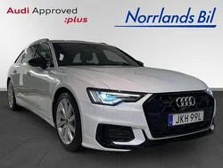 Vit (gletscherweiß metallic) Begagnad 2024 Audi A6 Comfort Kombi | 599 000 kr (Dyr)