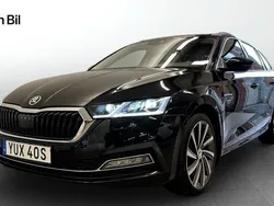 Svart Begagnad 2021 Skoda Octavia Kombi | 269 900 kr (Marknadspris)