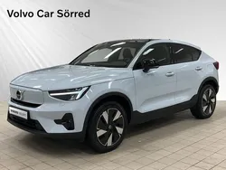 Blå Begagnad 2023 Volvo EC40 Single Motor Extended Range SUV | 424 900 kr (Bra pris)