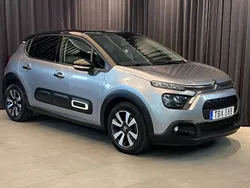 Grå Begagnad 2021 Citroën C3 Exclusive Halvkombi | 138 800 kr (Lite dyr)