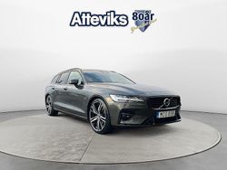Mörkgrå Begagnad 2021 Volvo V60 R-Design Kombi | 359 900 kr (Dyr)