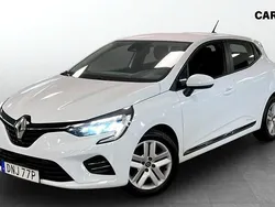 Vit (white) Begagnad 2022 Renault Clio V Zen Halvkombi | 129 900 kr (Bra pris)