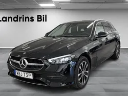Svart Begagnad 2024 Mercedes C300e Avantgarde Kombi | 519 900 kr (Superpris)