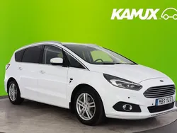Vit Begagnad 2016 Ford S-MAX Business Edition Minibuss | 198 800 kr (Marknadspris)