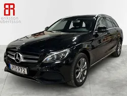 Svart Begagnad 2016 Mercedes C220 Kombi | 229 900 kr (Marknadspris)