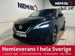 Svart Begagnad 2022 Nissan Qashqai 360º SUV | 269 900 kr (Marknadspris)