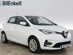Vit Begagnad 2021 Renault Zoe Zen Halvkombi | 153 900 kr (Marknadspris)