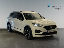 Vit Begagnad 2022 Seat Tarraco FR SUV | 399 900 kr (Bra pris)