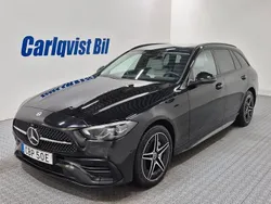 Svart Begagnad 2023 Mercedes C300e AMG Kombi | 459 000 kr (Marknadspris)