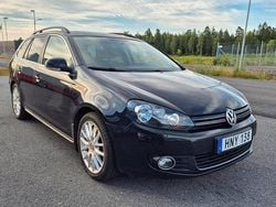 Svart Begagnad 2010 VW Golf VI GT Kombi | 59 900 kr (Marknadspris)