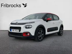 Vit Begagnad 2018 Citroën C3 Feel Halvkombi | 109 800 kr (Marknadspris)