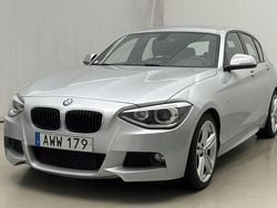 Silver Begagnad 2015 BMW 116 Shadowline Halvkombi | 130 000 kr (Marknadspris)