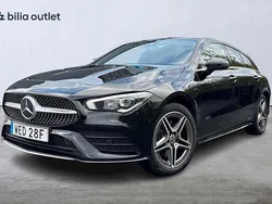 Svart Begagnad 2020 Mercedes CLA250e Shooting Brake AMG Kombi | 314 900 kr (Lite dyr)
