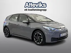 Grå Begagnad 2021 VW ID.3 Pro Performance Halvkombi | 234 900 kr (Bra pris)