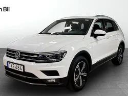 Vit (pure white) Begagnad 2018 VW Tiguan SUV | 229 500 kr (Marknadspris)