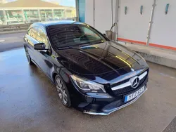 Svart Begagnad 2017 Mercedes CLA200 Shooting Brake Kombi | 186 000 kr (Marknadspris)