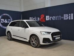 Vit Begagnad 2022 Audi Q7 S-Line SUV | 609 000 kr (Bra pris)