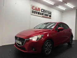 Röd Begagnad 2016 Mazda 2 Halvkombi | 49 900 kr (Bra pris)