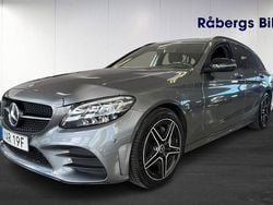 Grå Begagnad 2020 Mercedes C220 AMG line Kombi | 279 800 kr (Marknadspris)