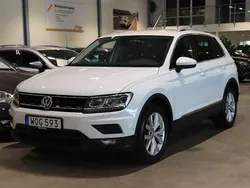 Vit Begagnad 2018 VW Tiguan SUV | 199 900 kr (Bra pris)