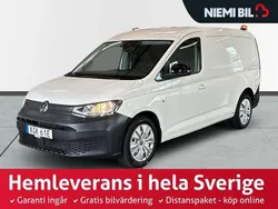 Vit Begagnad 2021 VW Caddy Maxi Minibuss | 289 900 kr (Dyr)