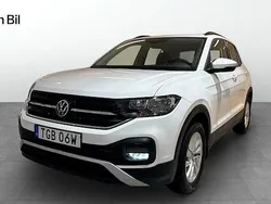 Vit Begagnad 2021 VW T-Cross Life SUV | 184 900 kr (Marknadspris)
