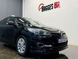 Svart Begagnad 2015 Renault Mégane GrandTour Kombi | 45 000 kr (Bra pris)