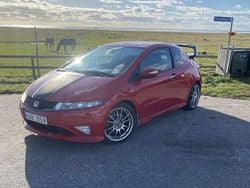 Röd Begagnad 2008 Honda Civic Type R Halvkombi | 93 000 kr (Marknadspris)