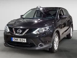 Svart Begagnad 2015 Nissan Qashqai Acenta SUV | 129 900 kr (Bra pris)