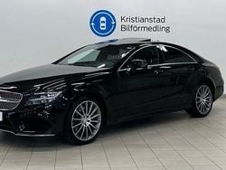 Svart Begagnad 2016 Mercedes CLS400 AMG Sportkupé | 259 900 kr