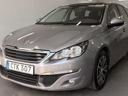 Grå Begagnad 2014 Peugeot 308 Active Kombi | 72 900 kr (Marknadspris)