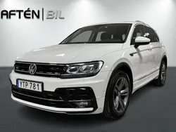 Vit Begagnad 2018 VW Tiguan R-line SUV | 244 800 kr (Marknadspris)