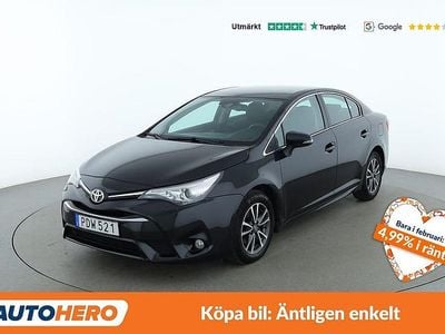 Begagnad Toyota Avensis Active 154 HK (113 kW) 2016 Svart Sedan
